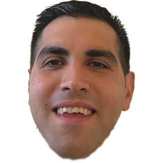 A picture of Piom smiling.